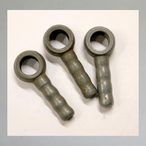 o Ringstück (Banjo): Ring innen 10mm, Schlauchtülle 8mm zB für BMW Isetta---Original AW---Gebraucht---