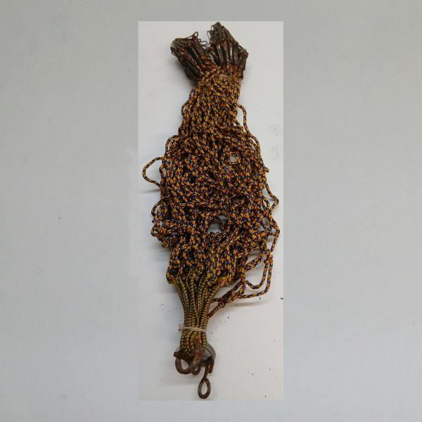 Rockschutznetz Fahrradnetz passend für 26" und 28", gelb/blau/orange