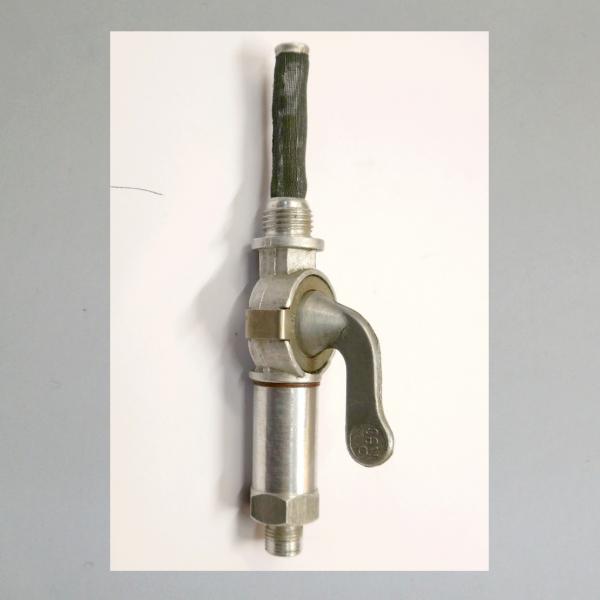 BH---Benzinhahn AW für Sachs 98, Gewinde R/G 1/4 Zoll---normale Gewindelänge---Originales NEUTEIL---