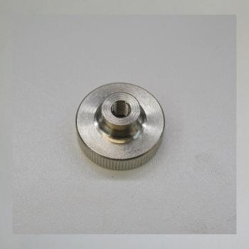 DP----Deckelplatte, Messing vernickelt für Sachs 74 (B) Vergaser