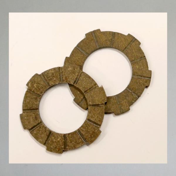 Kupplungsscheibe für Sachs Motoren 504, 505, Reibscheibe (Voll-Bakelit)---Original NEU---