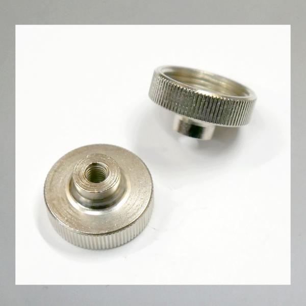 DP----Deckelplatte, Messing vernickelt für Sachs 74 (B) Vergaser