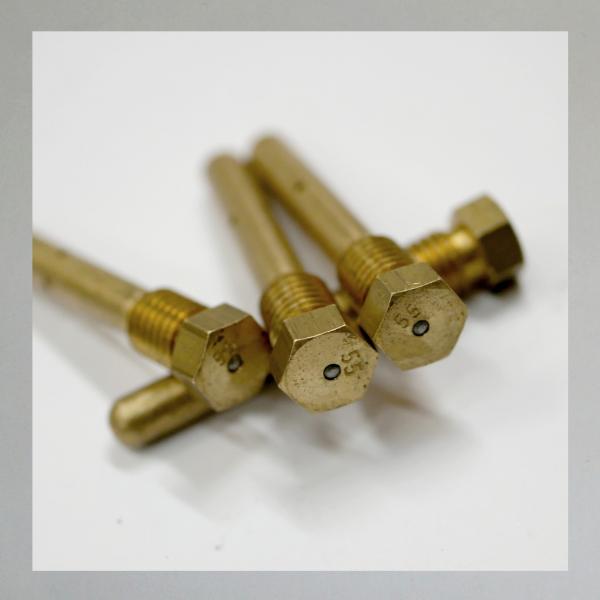 HD---Hauptdüse "55" für Sachs 74 + 98 Vergaser---Orig. NEU---