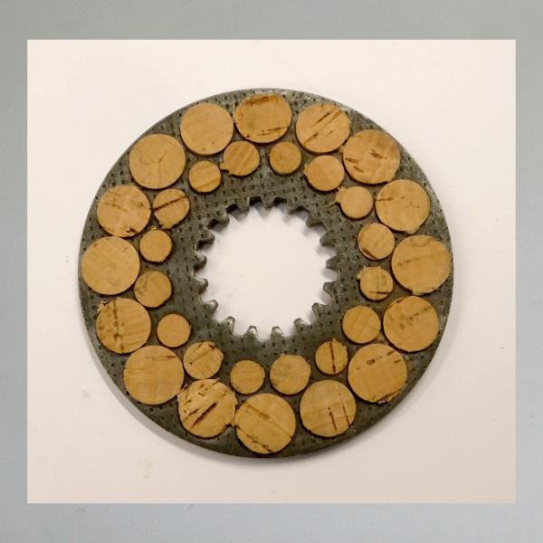 Kupplungsscheibe für Sachs 98 und frühe Sachs 50 Motoren, neu belegt und geschliffen---4mm Stärke---
