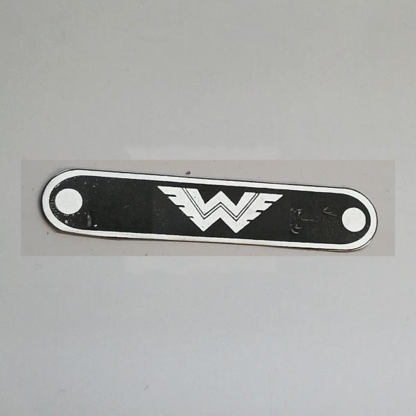 Sattelschild Wanderer