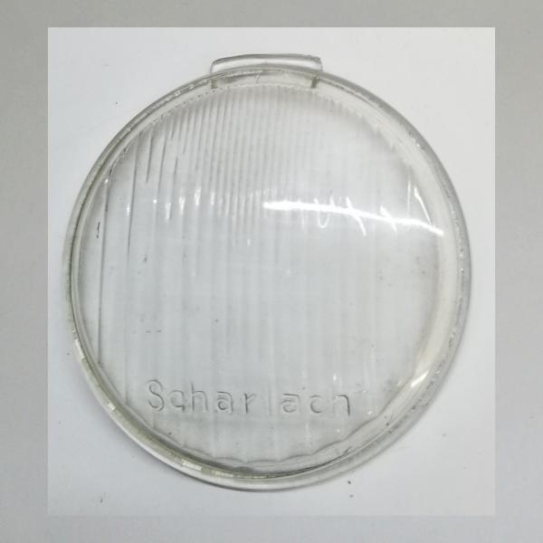 Glas für Scharlach Fahrradlampe 61mm