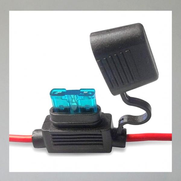 Halter für Flachsicherungen, Autosicherungen moderne Bauform, wasserdicht, stossfest, leicht