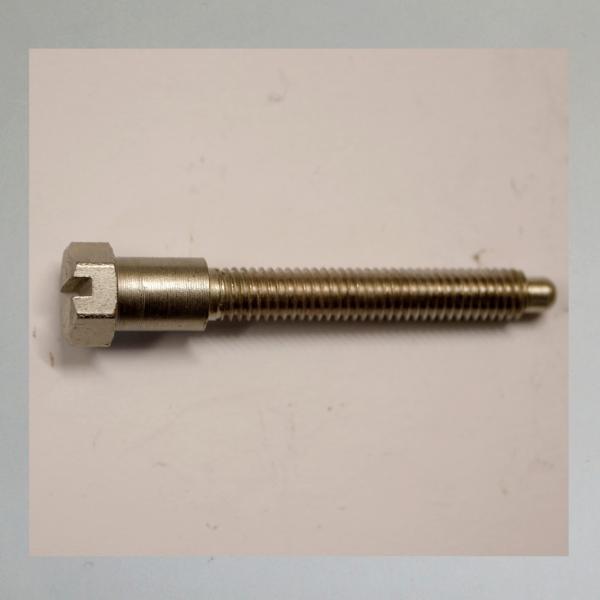 Spannschraube für Batteriespannband: M6, Schaftlänge 10mm, Gewindelänge 40mm