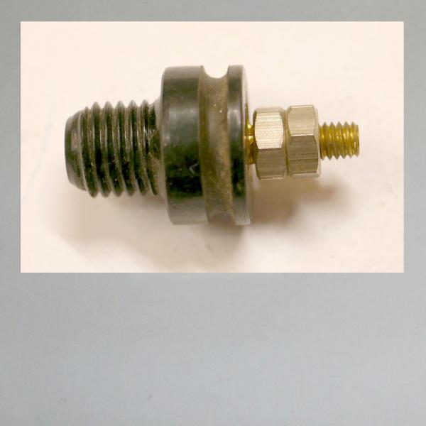 Stromabnehmer/ Isolator/ Durchführung für den Lichtstrom am Sachs 98 (74) Motor von 1932 bis 1949---Orig. NEU---