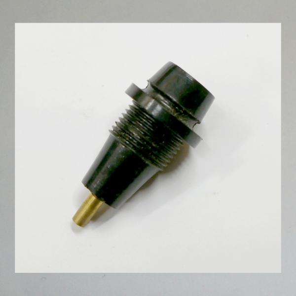 Stromabnehmer/ Isolator/ Durchführung für den Zündstrom am Sachs 98 (74) Motor von 1932 bis 1949---Orig. NEU---