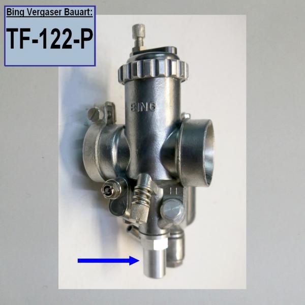 Düsen- und Nadelsatz für Bing Vergaser für BMW R27 mit Pumpe (TF-122-P) Satz inkl. kompletter Pumpe