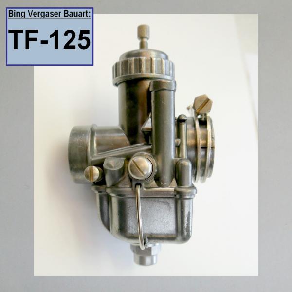 Düsensatz ohne Nadeln für Bing Vergaser für Zündapp GS, KS, Hercules Bundeswehr usw. (Typ 53) (TF-125)