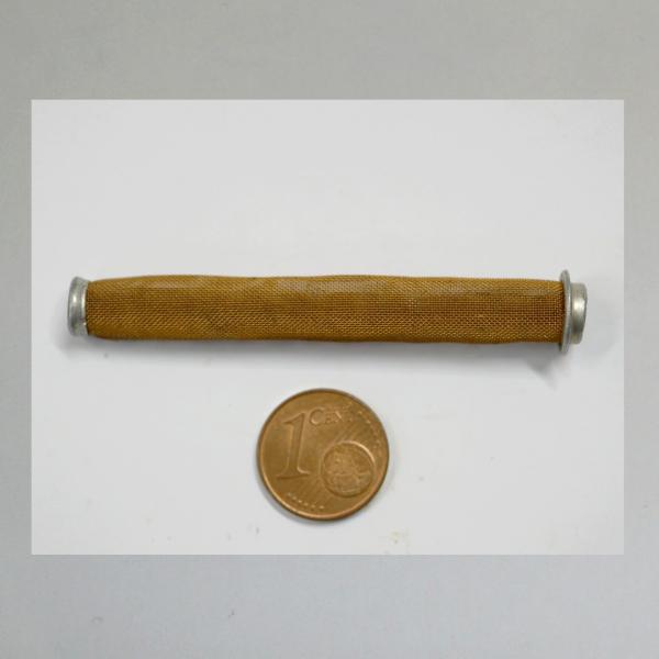 Filtersieb tankseitig, Messing, 7mm Filterdurchmesser (Tanksieb, Benzinhahnsieb) mit Bund=Dichtung
