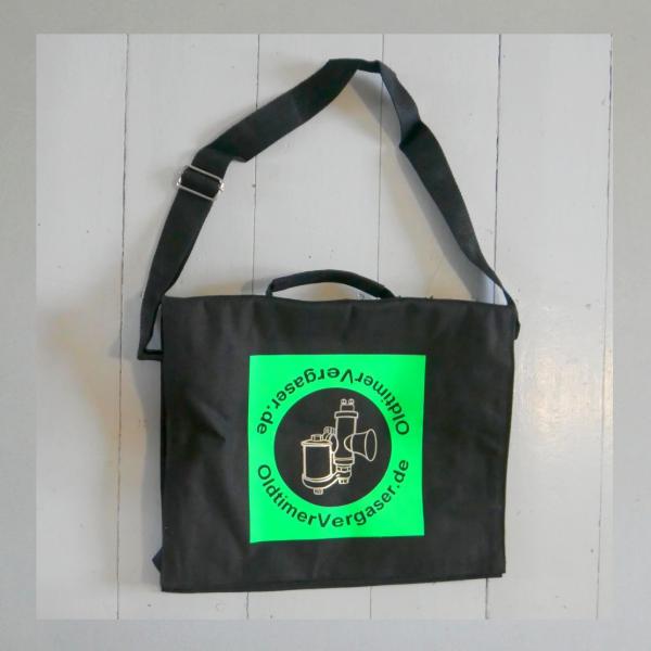 Umhängetasche/ Notebook-Tasche "Oldtimervergaser"