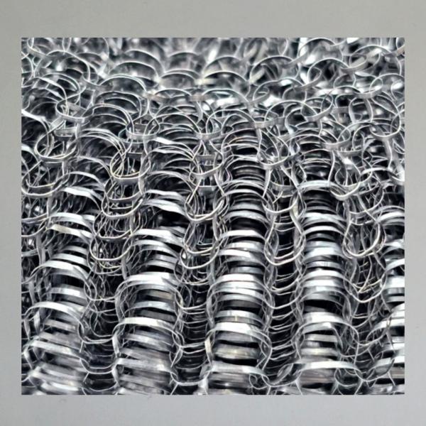 Filterwolle: Strickmetall, Filtermedium, Luftfiltereinsatz, Filtereinsatz, "Topfschwamm": Durchmesser ca 10cm, Höhe ca 3cm.