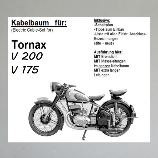 Kabelbaum/ Kabelsatz/ Leitungssatz Tornax V200, V175