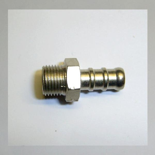 Schlauchtülle für Schwimmerdeckel/ Schwimmerkammerdeckel für Pallas "M" Typen und andere---Baugleiche Type Bing---