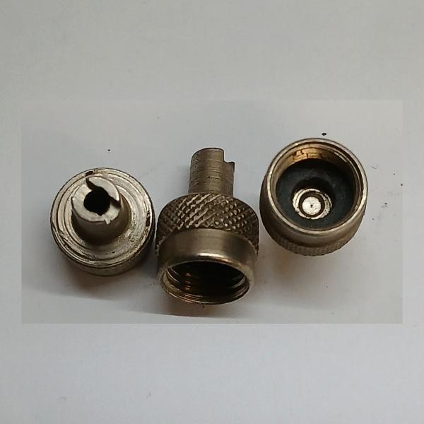 Ventilkappe, Schlüsselventilkappe für Fahrrad, Auto, Motorrad zum Ausdrehen des Ventils