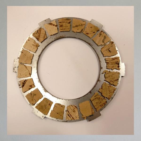 Kupplungsscheibe für Hurth und Getrag Getriebe z.B. bei Victoria, neu belegt und geschliffen (D=130mm)---Repro neu---