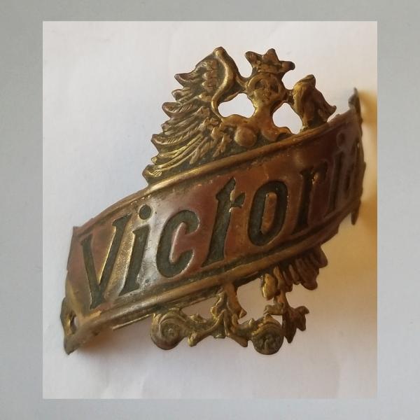 Steuerkopfschild für Victoria Fahrrad Nürnberg Vorkrieg