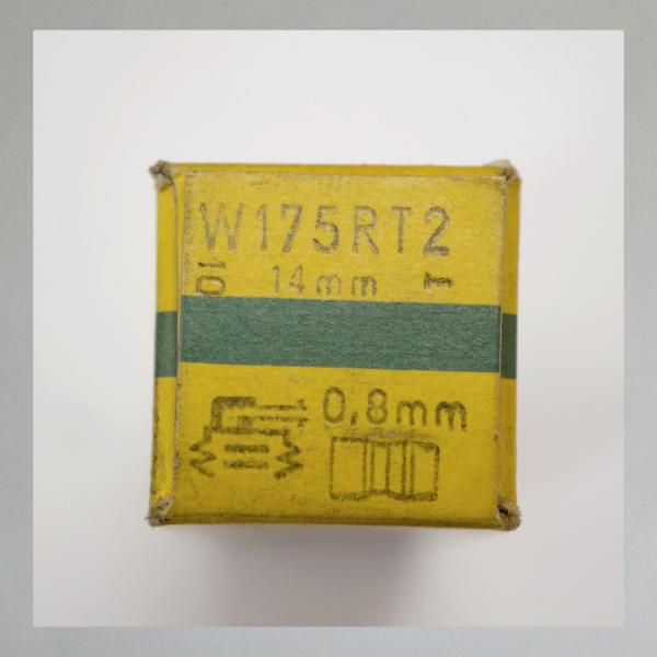 Preview: Zündkerze W175RT2---M14x1,25 mit Langgewinde---Wärmewert 175---Fabrikat Bosch (Original alt, OVP, NOS) 40er Jahre