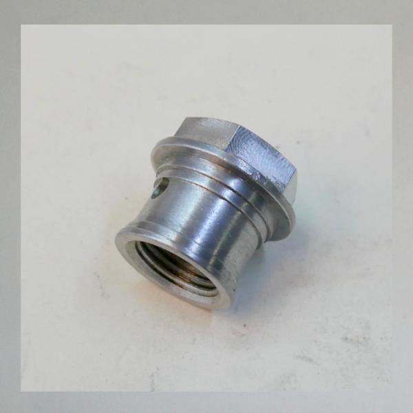 (50-225) Verschraubung (Siebschraube) f. Schlauchanschluss/ Schwenkanschluss für Bing Motorradvergaser---gebraucht---