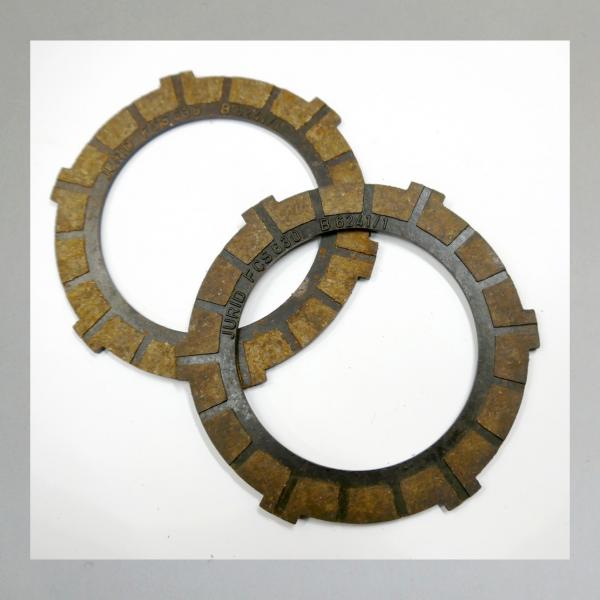 Kupplungsscheibe, Reibscheibe für Zündapp C, CS, CX, GTS, ZD, KS, Hai 25, 49, 50 ccm, Bergsteiger M25 & M50, Combinette 3 Gang---Originalscheibe von Jurid---