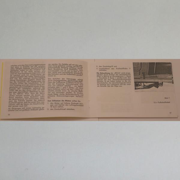 Preview: Zündapp - Bedienungsanleitung für Bella R 204, Kopie