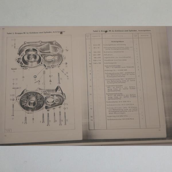 Preview: Zündapp - Ersatzteil-Liste für Bella R 153 1956, Kopie