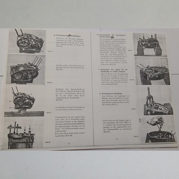 Preview: Zündapp - Arbeiten an Zweitakt-Motoren 50ccm, 5 Gänge, fahrtwind- und wassergekühlt 1975, Kopie