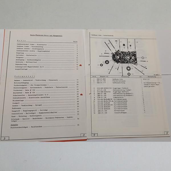 Preview: Zündapp Ersatzteil-Katalog GTS 50 1980 (Österreich), Kopie