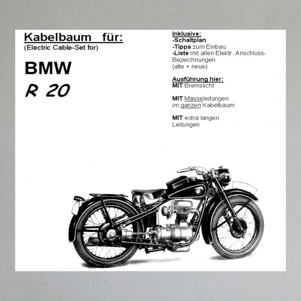 Kabelbaum/ Kabelsatz/ Leitungssatz BMW R20