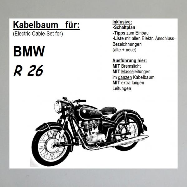 Kabelbaum/ Kabelsatz/ Leitungssatz BMW R26