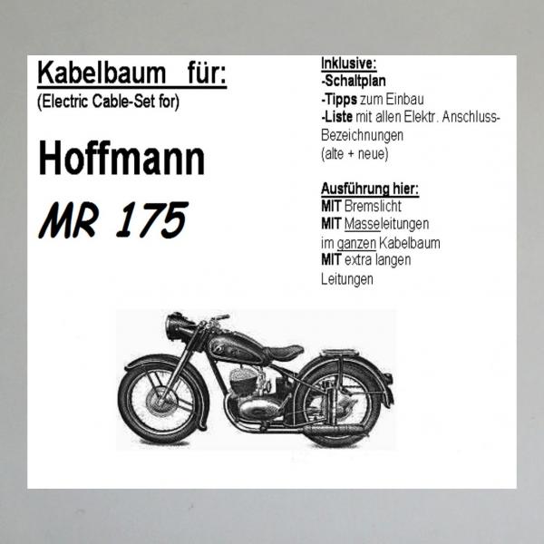 Kabelbaum/ Kabelsatz/ Leitungssatz Hoffmann MR 175