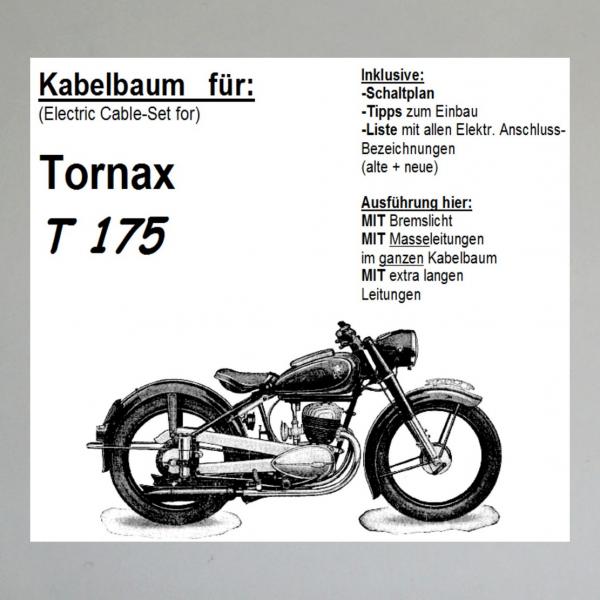 Kabelbaum/ Kabelsatz/ Leitungssatz Tornax T175