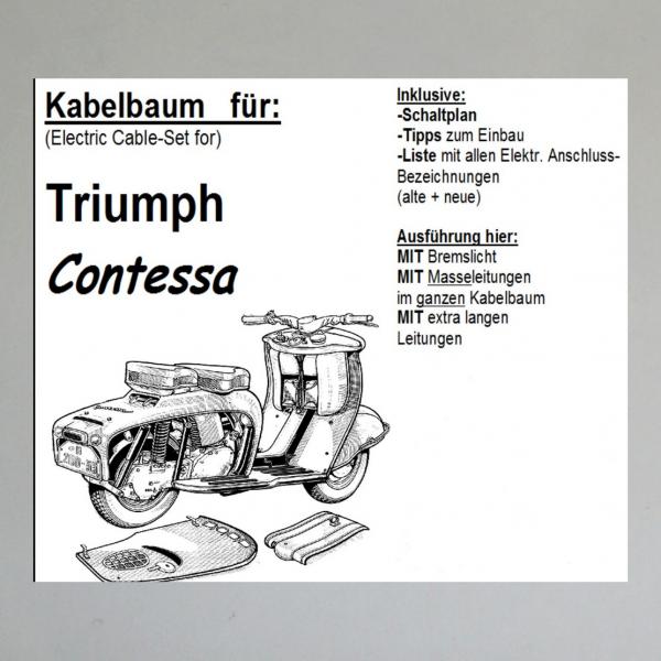 Kabelbaum/ Kabelsatz/ Leitungssatz Triumph/ TWN Contessa