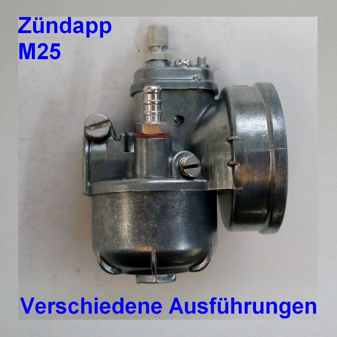OldtimerVergaser - Bing Vergaser Zündapp Bergsteiger (Mofa M25), Typ 1/9/xx  (Verschieden Ausführungen)