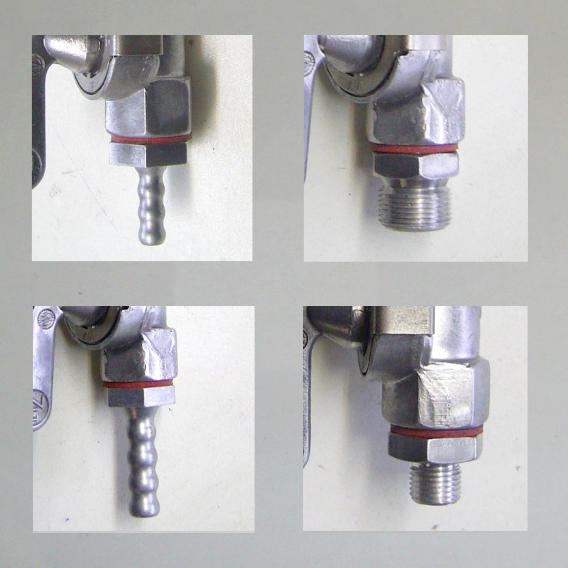 Replika-Benzinhahn ON/OFF/Reserve, 8mm Benzinschlauchanschluss (passend  auch für 7mm Benzinschlauch Art. 22735, OEM- Benzinhahn hat 6mm bzw. 7mm  Anschluss)