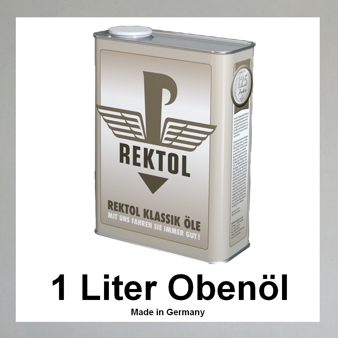 OldtimerVergaser - Rektol Obenöl für alte Viertakter---1 Liter (1000ml)---