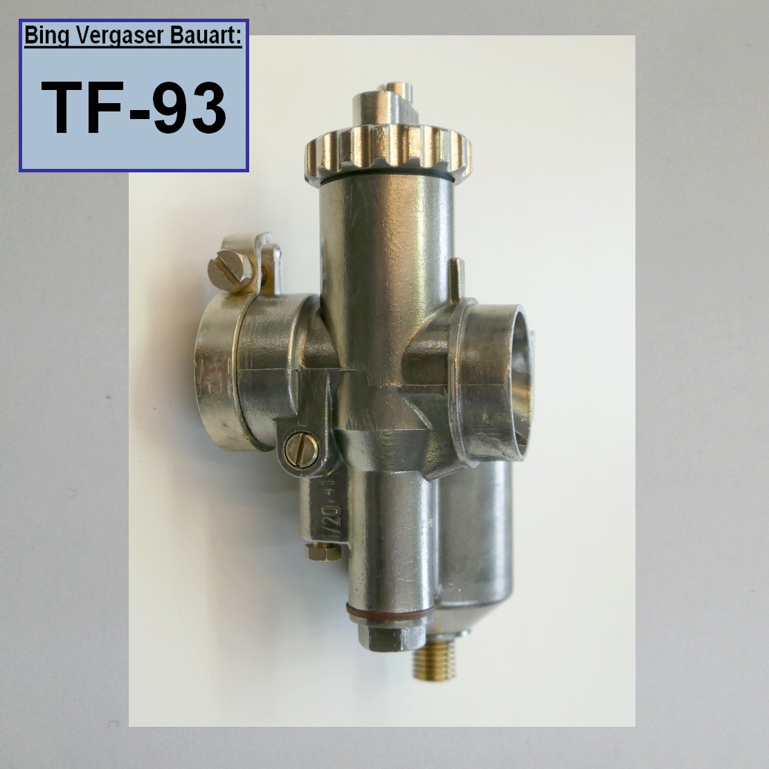 Düsen- und Nadelsatz für Bing Vergaser für Tempo ohne Starteinheit (K20T,  1/20/40, 1/20/41) (TF-93)