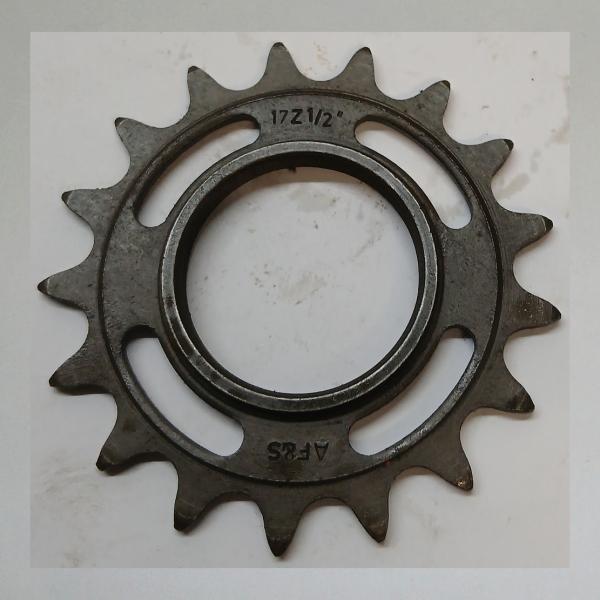 Ritzel fürs Fahrrad  1/2"x3/16" 17 Zähne, Fichtel & Sachs