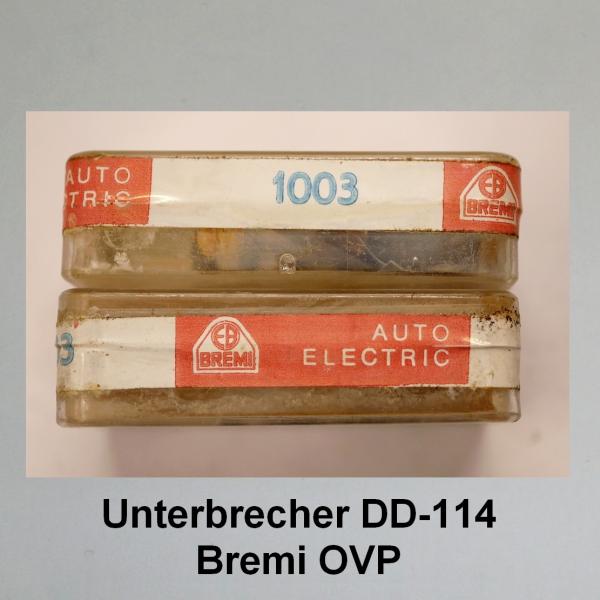 Unterbecher/ Zündkontakte/ Zündunterbrecher: Typ "Doduco 114"---Orig. NEU von BREMI---