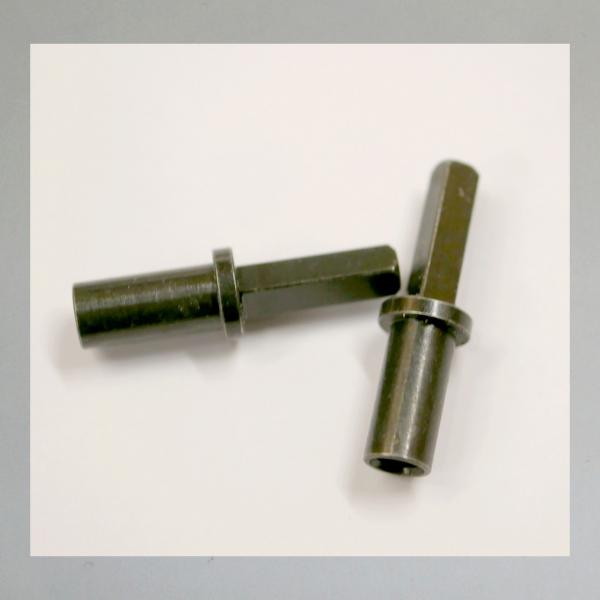 Tachowellen-Teil: Mitnehmer für Tacho oder Tachoantrieb: Vierkant 3x3mm