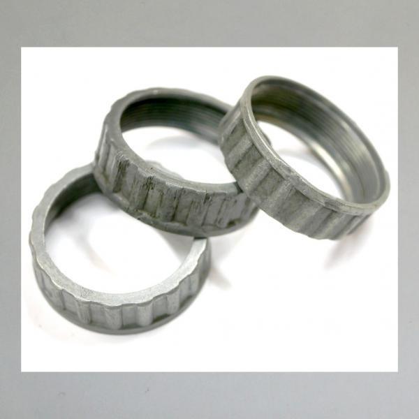 (21-540) Deckelplatten-Überwurf für Bing Vergaser mit angegossener Schwimmerkammer: BMW usw-neue Ausf. ("stark Gebraucht")