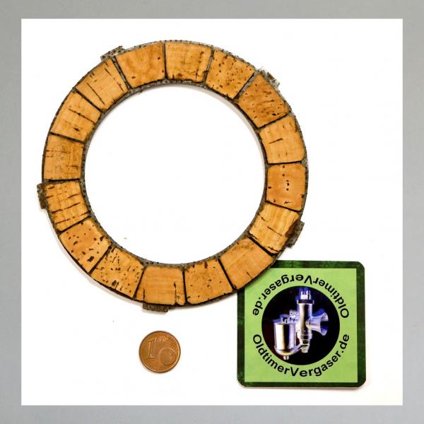 Kupplungsscheibe für Ilo Motoren 125-200ccm, Originalscheibe mit 5 Mitnehmern---neu belegt und geschliffen---