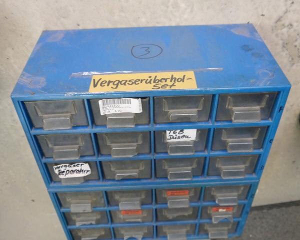 Sortimentskasten 3, Schubladenmagazin