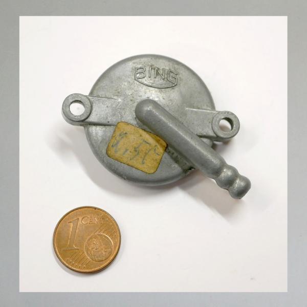 (32-090) Schwimmerkammer-Deckel für Zündapp C50, Sportcombinette usw. mit Bing Vergaser---Orig. NEU---
