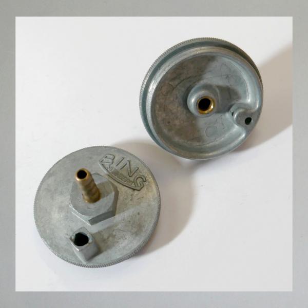 (32-600) Schwimmerkammer-Deckel für Bing Motorrad-Vergaser---neu---
