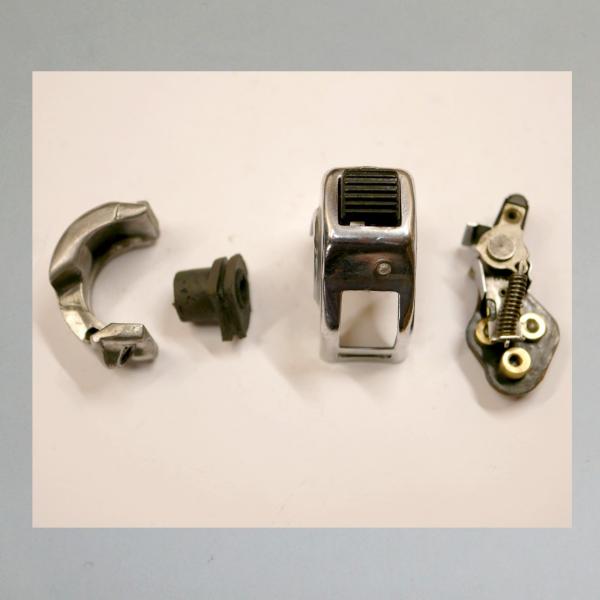 Bosch Abblendschalter Typ SH/NKD1/4 mit Hupenknopf, 50er bis 60er Jahre---Neuwertig---