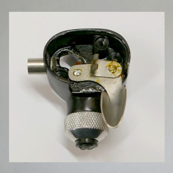 Abblendschalter, mechanisch, mit Hupenknopf, ähnlich Bosch vorkrieg---1:1 Repro---